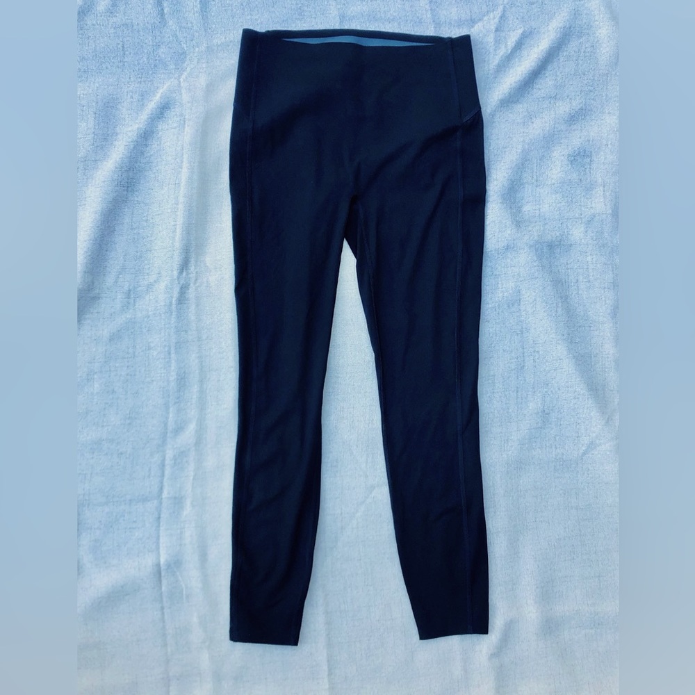 SPANX EcoCare Seamless Black Leggings Medium